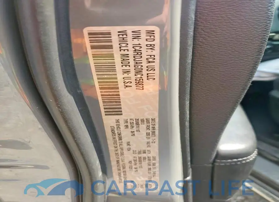 1C4RDJAG0NC159877# 13