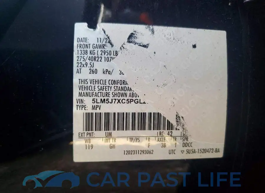 5LM5J7XC5PGL28651# 13