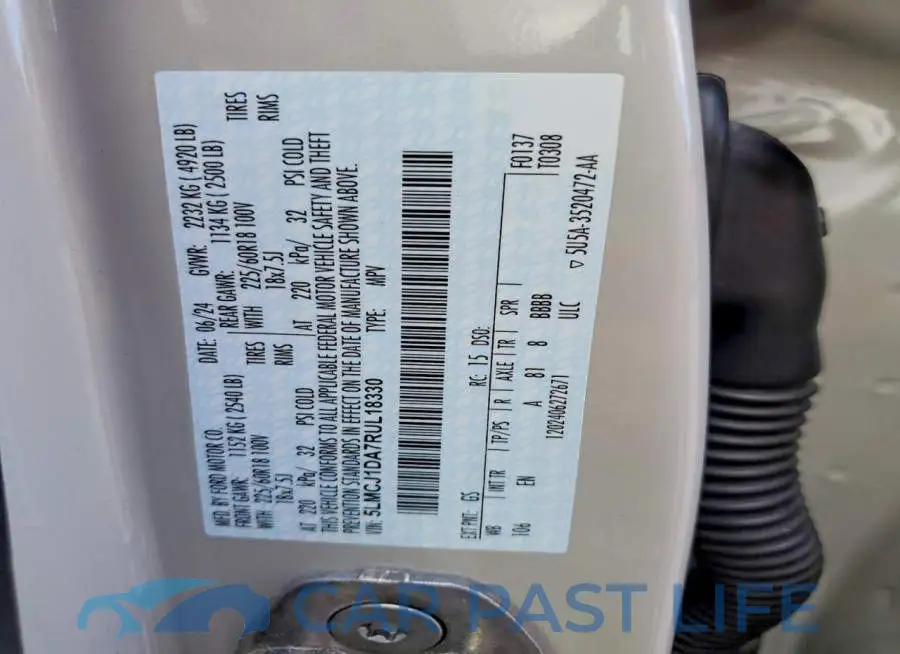 5LMCJ1DA7RUL18330# 13