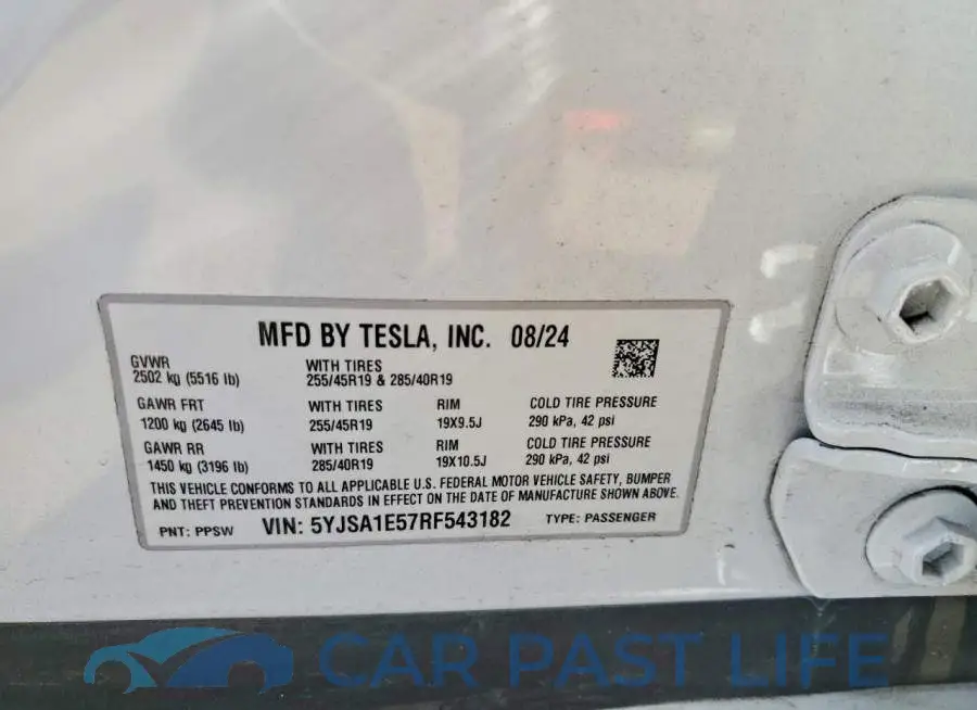 5YJSA1E57RF543182# 13