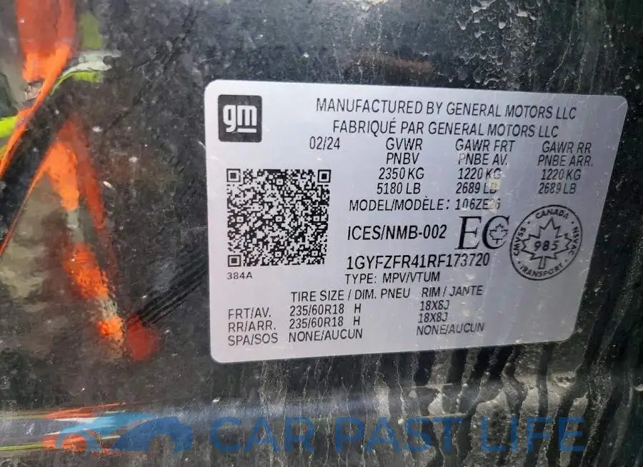 1GYFZFR41RF173720# 13