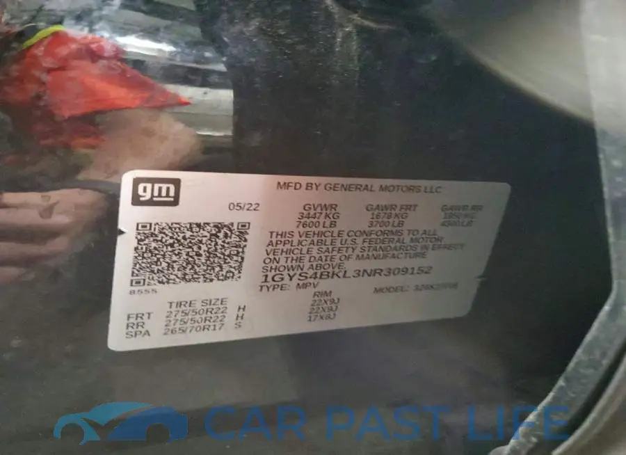 1GYS4BKL3NR309152# 13