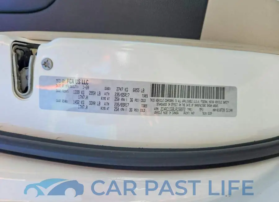 2C4RC1DG8LR156972# 14