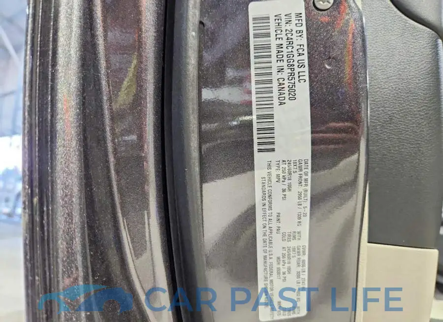 2C4RC1GG8PR575020# 13