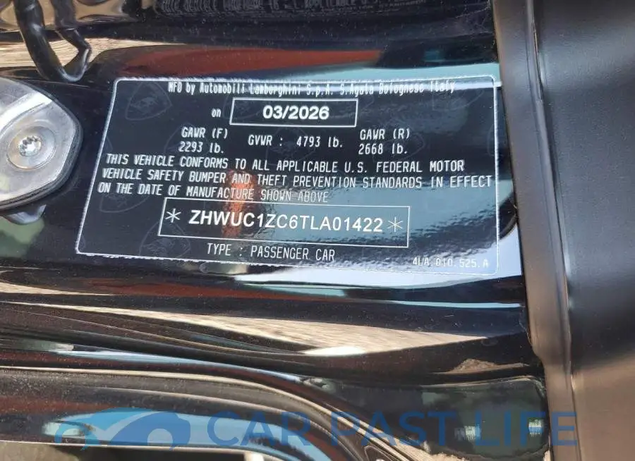 ZHWUC1ZC6TLA01422# 13