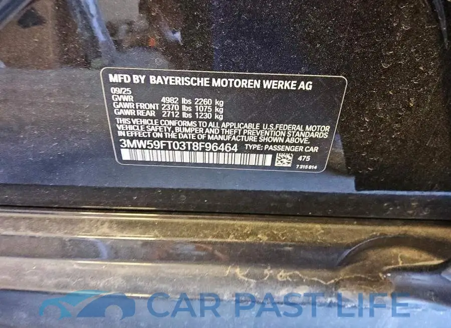 3MW59FT03T8F96464# 12