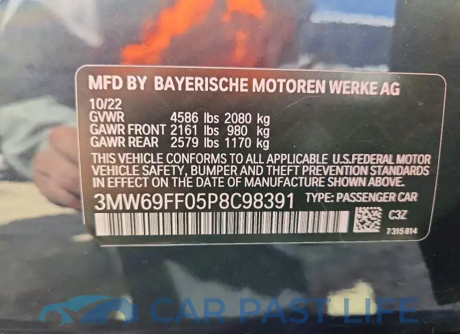 3MW69FF05P8C98391# 13