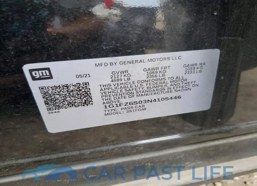1G1FZ6S03N4105446# 13