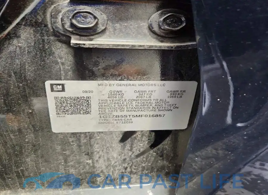 1G1ZB5ST5MF016857# 12
