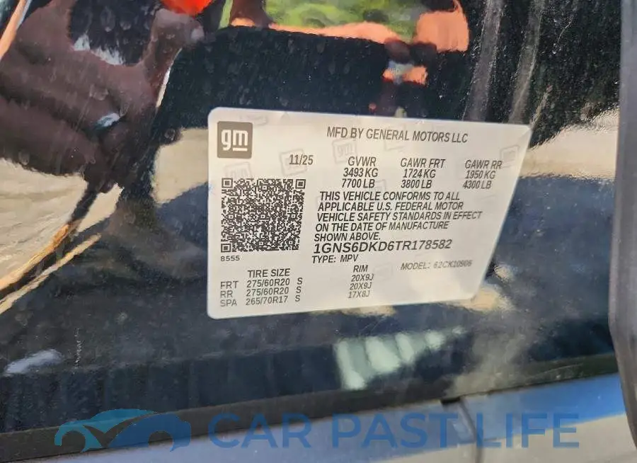 1GNS6DKD6TR178582# 13