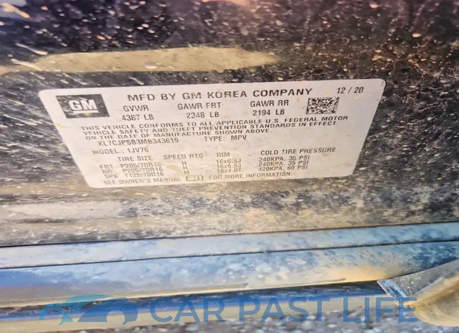 KL7CJPSB3MB343619# 13