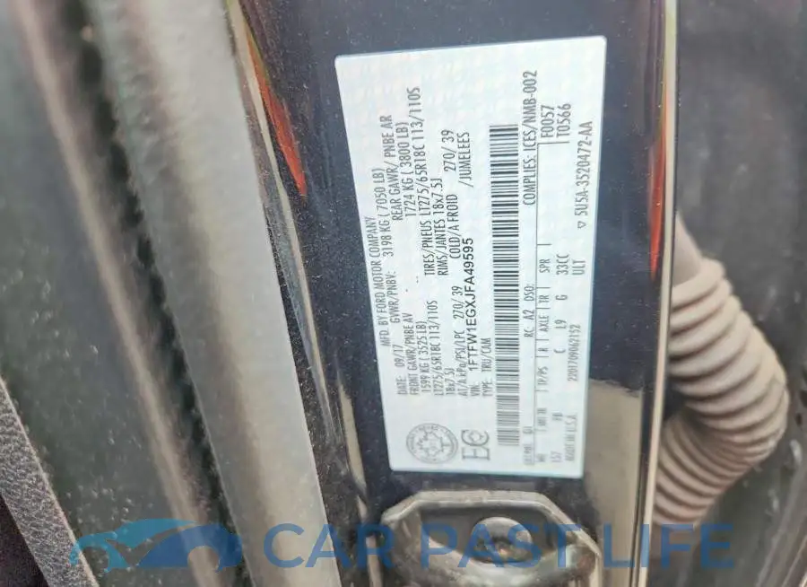 1FTFW1EGXJFA49595# 12