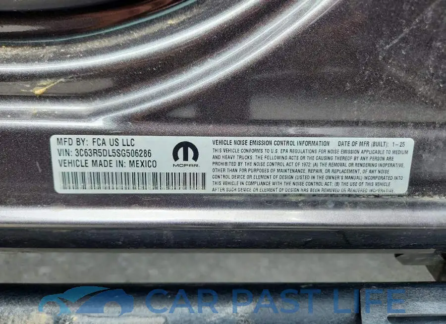 3C63R5DL5SG506286# 12