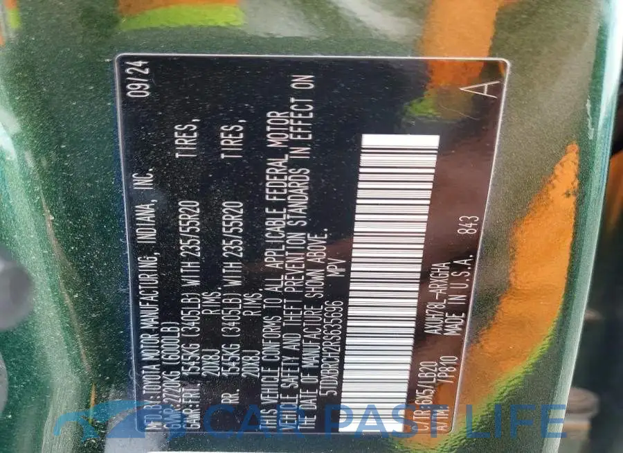 5TDXBRCH2RS635696# 13