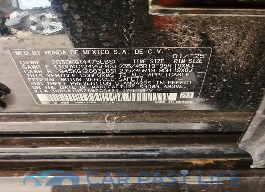 3HDSA1H52SM700421# 13