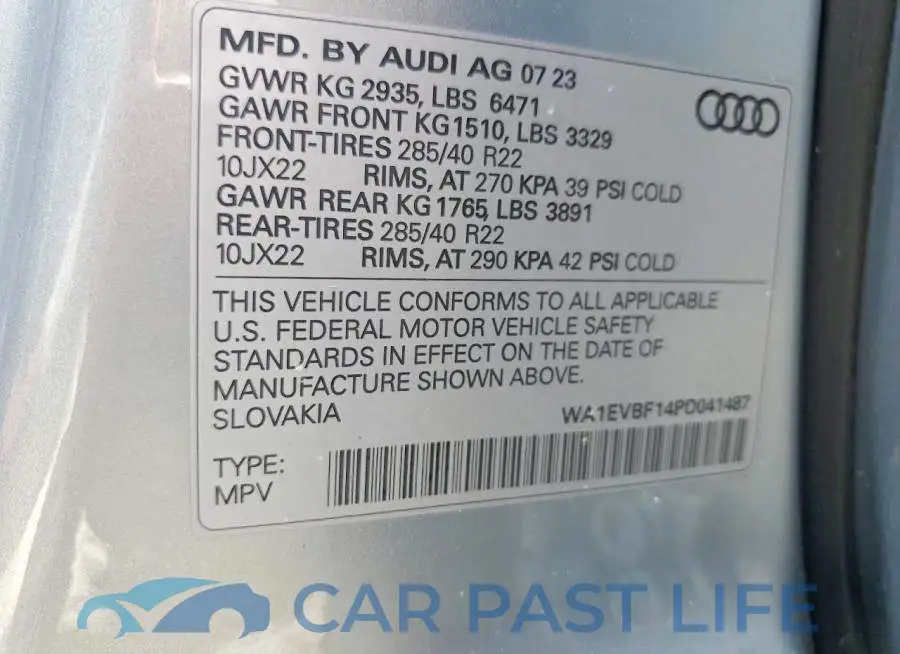 WA1EVBF14PD041487# 13