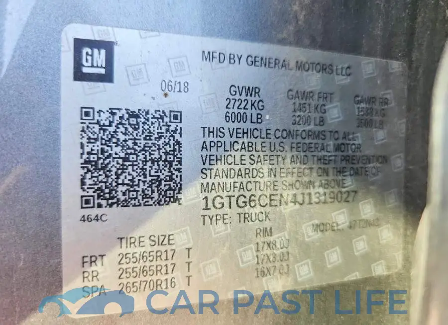 1GTG6CEN4J1319027# 12