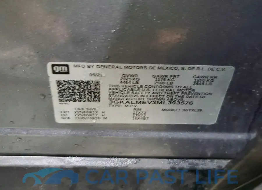 3GKALMEV3ML393576# 13