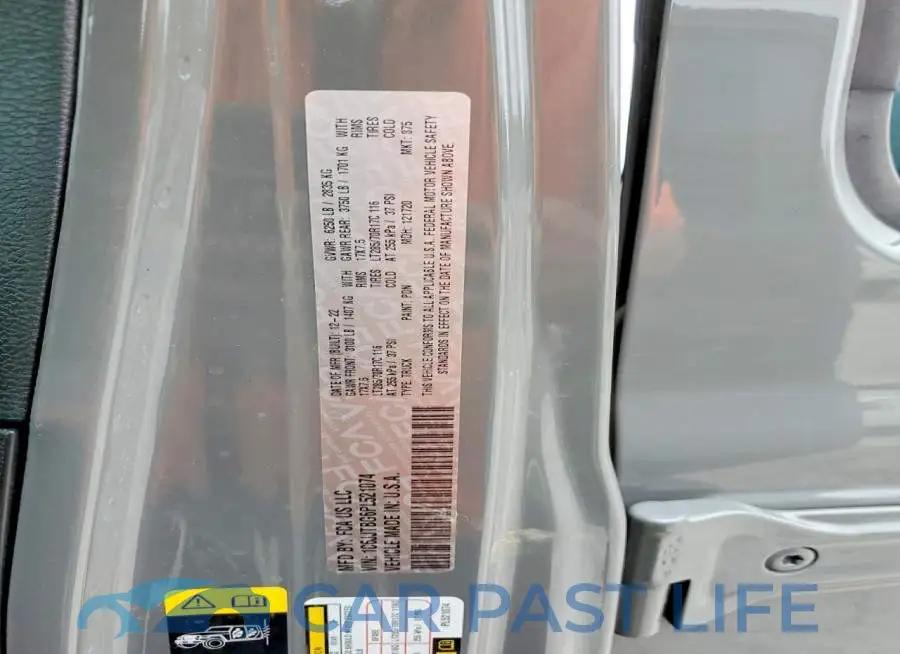 1C6JJTBG6PL521074# 12