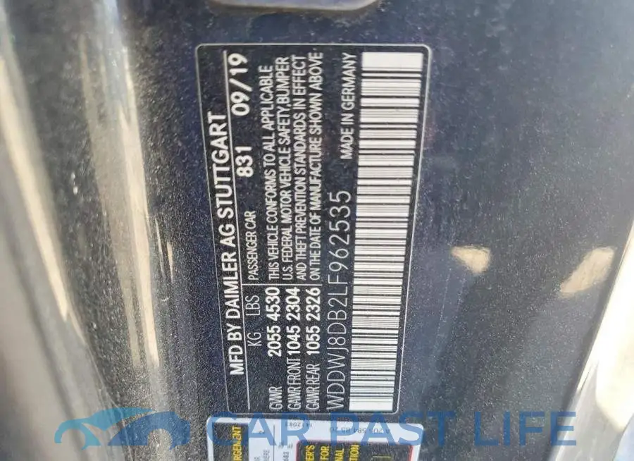 WDDWJ8DB2LF962535# 12