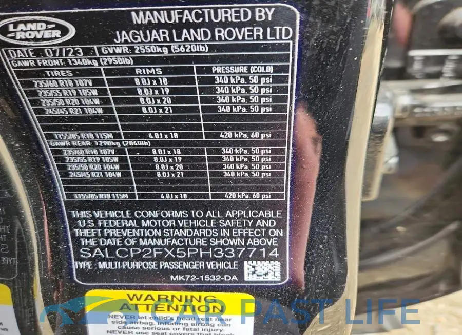 SALCP2FX5PH337714# 13