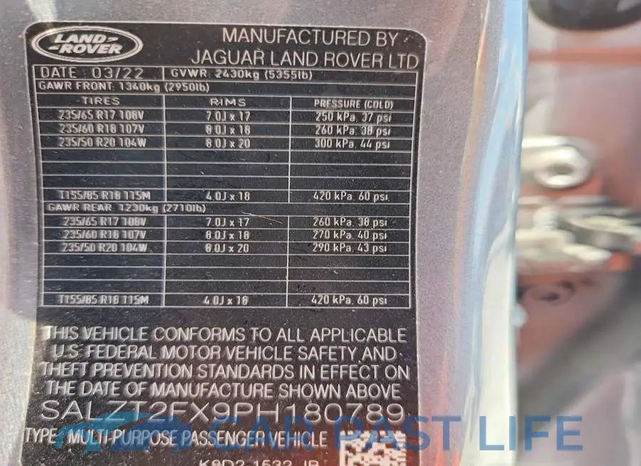 SALZT2FX9PH180789# 14