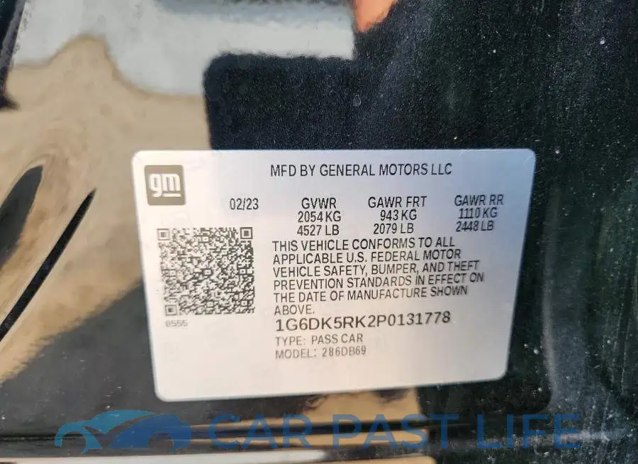 1G6DK5RK2P0131778# 13