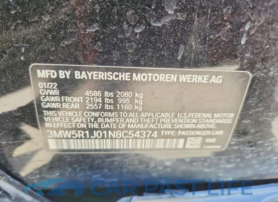 3MW5R1J01N8C54374# 13