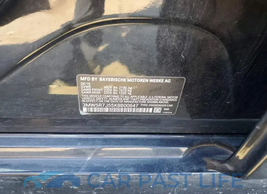 3MW5R7J55K8B00647# 12