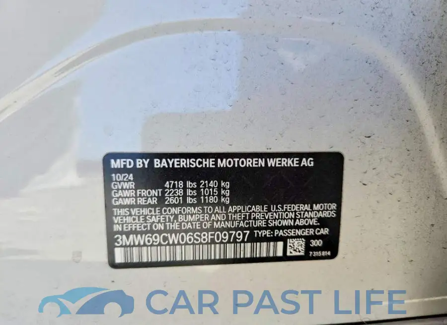 3MW69CW06S8F09797# 13