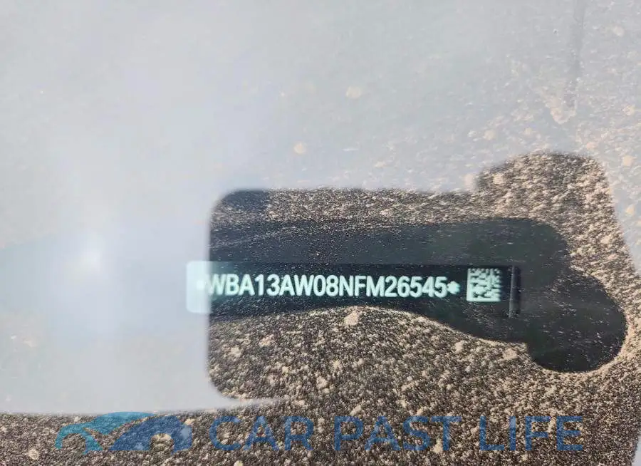 WBA13AW08NFM26545# 12