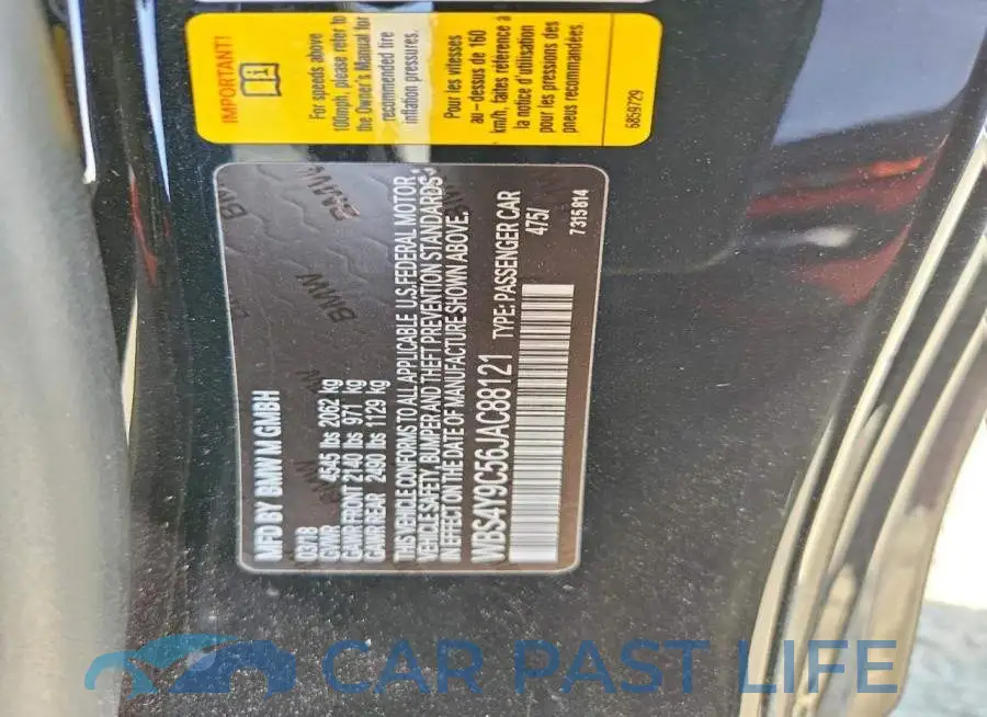 WBS4Y9C56JAC88121# 12