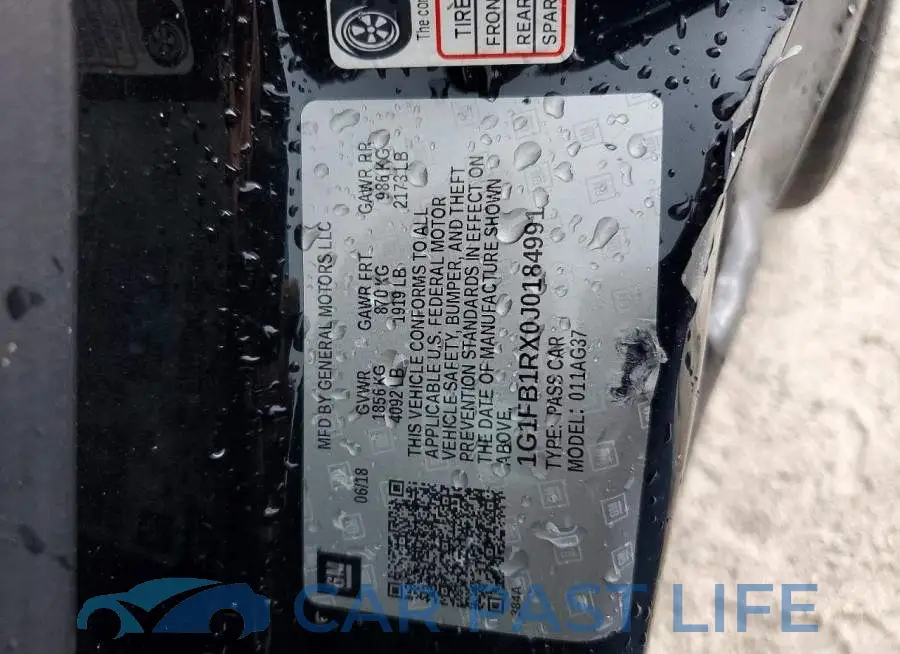 1G1FB1RX0J0184991# 12