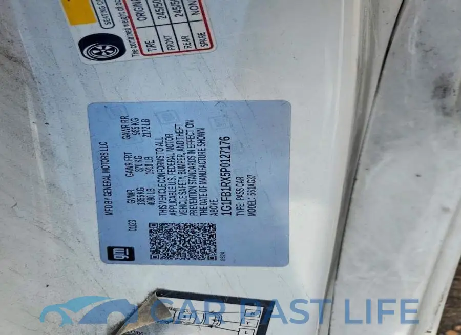 1G1FB1RX5P0127176# 12