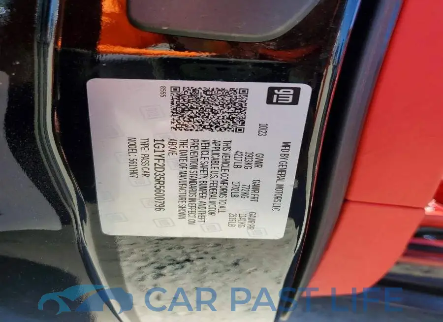 1G1YF2D35R5600796# 13