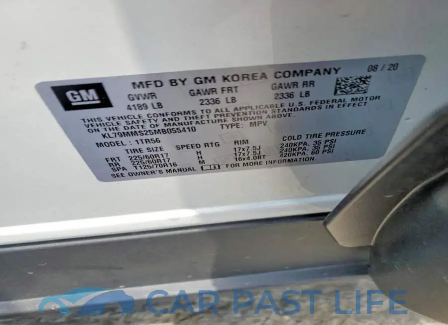KL79MMS25MB055410# 13