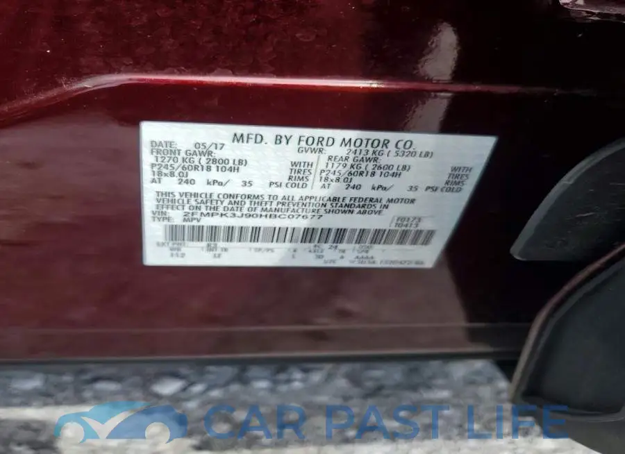 2FMPK3J90HBC07677# 13