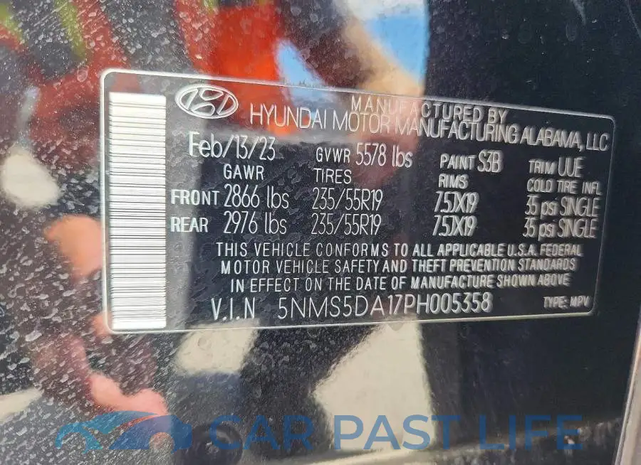 5NMS5DA17PH005358# 13