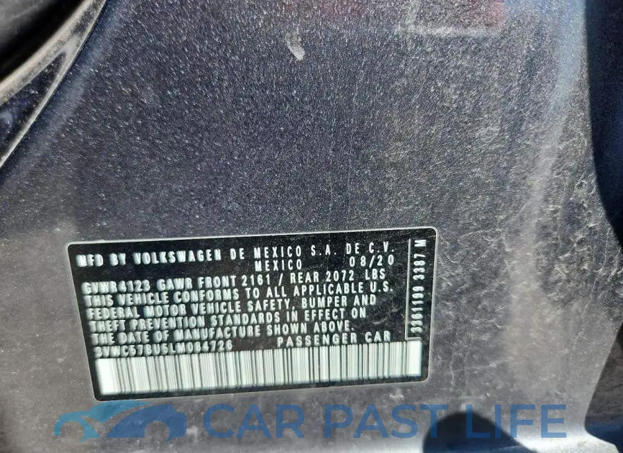 3VWC57BU5LM084726# 12