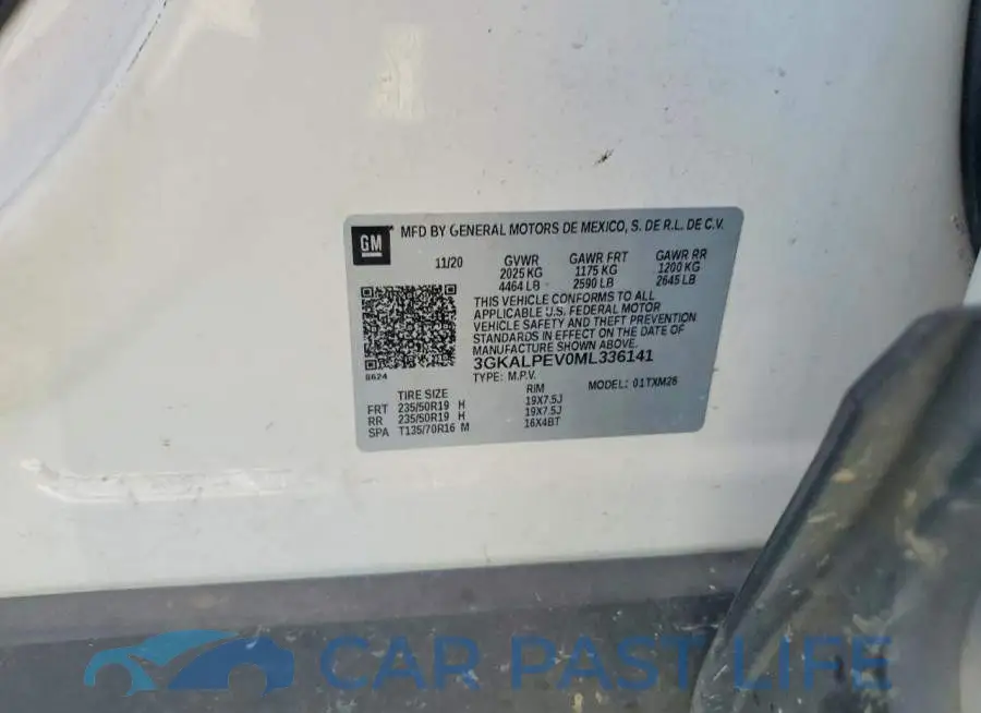 3GKALPEV0ML336141# 13