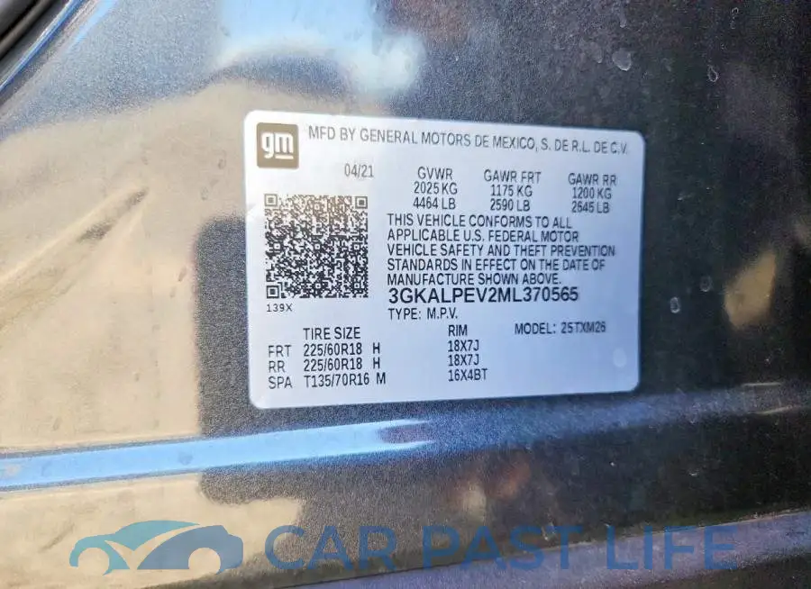 3GKALPEV2ML370565# 13