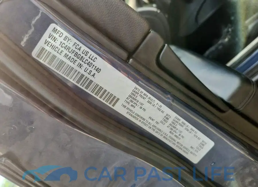 1C4RJFBG8LC401140# 13