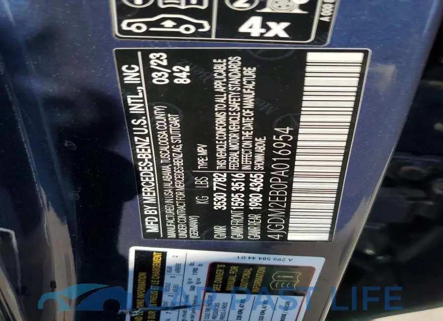 4JGDM2EB0PA016954# 13