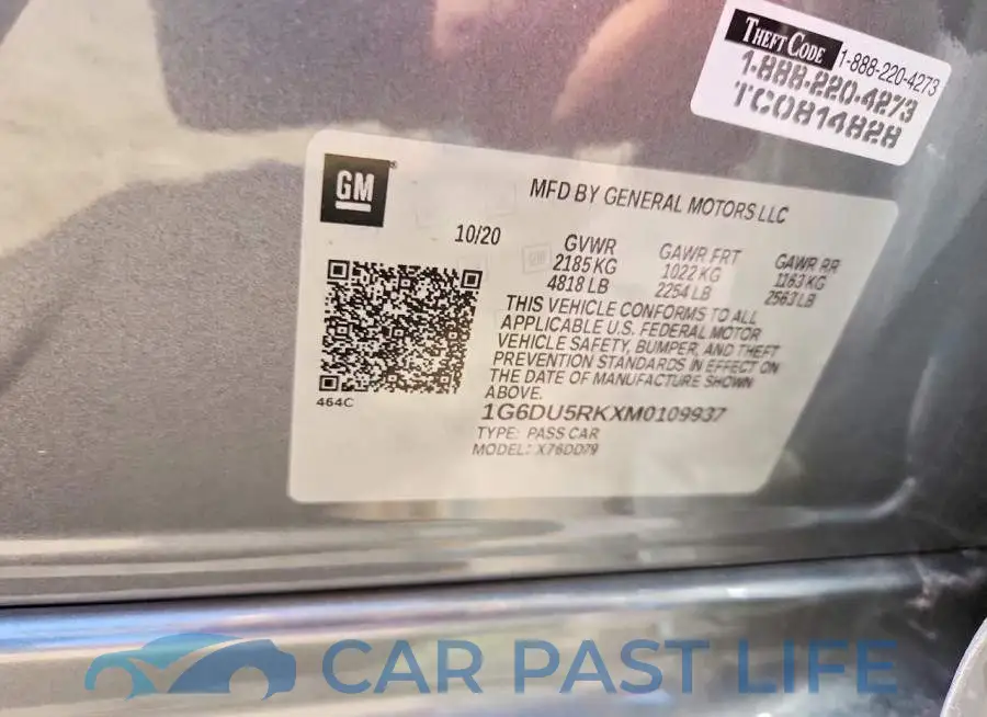 1G6DU5RKXM0109937# 12