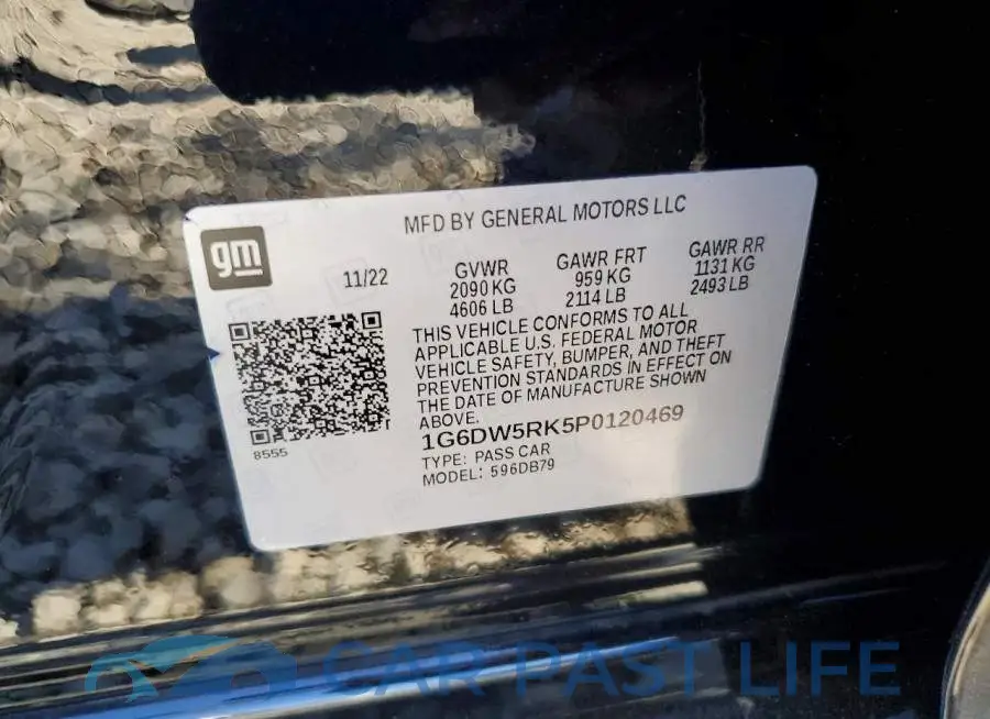 1G6DW5RK5P0120469# 12