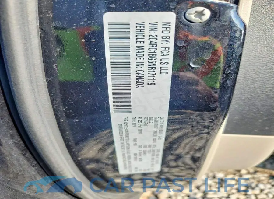 2C4RC1BG6NR171119# 13