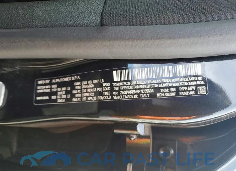 ZASPAKBN6P7D55604# 13
