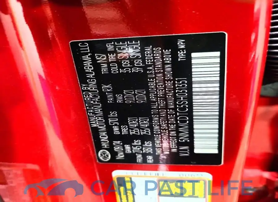 5NMMCDTC5SH031351# 12