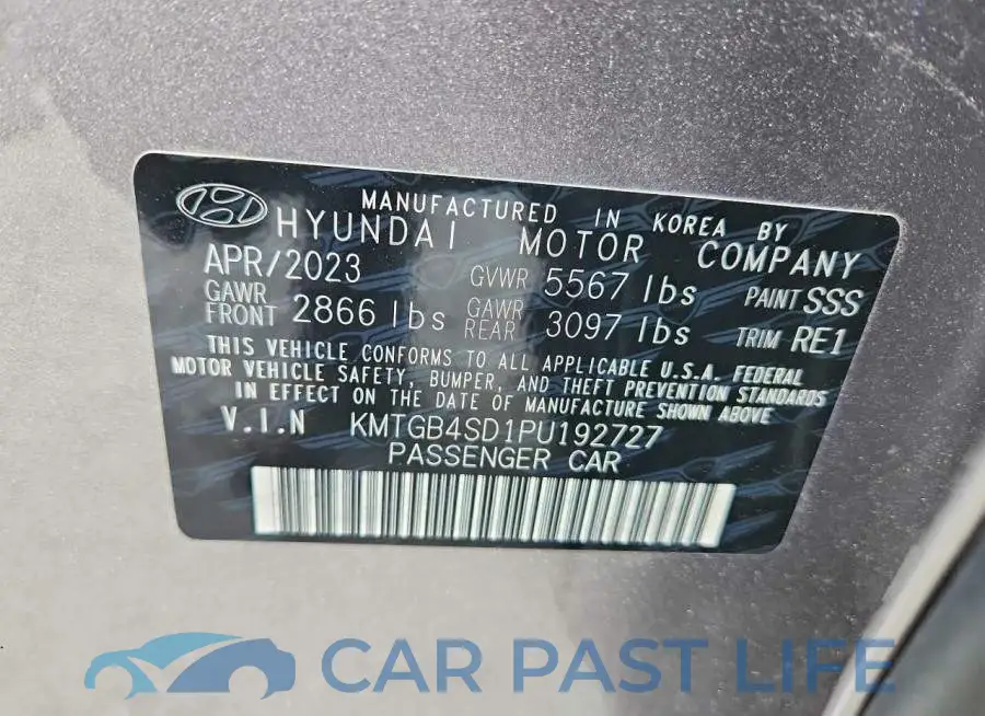 KMTGB4SD1PU192727# 13