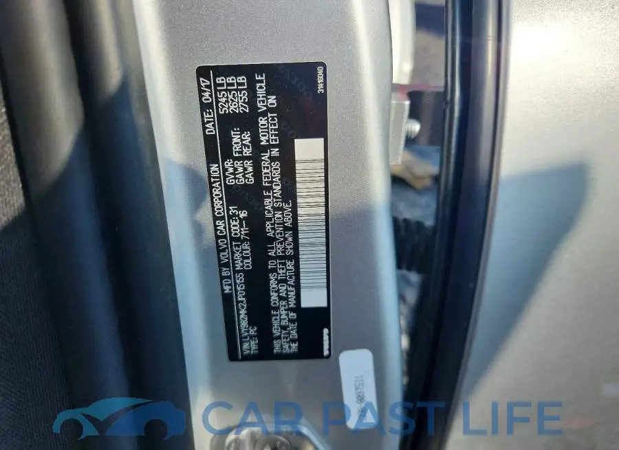 LVY982MK2JP015155# 12